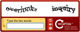 CAPTCHA - příklad