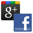 Facebook, Google+