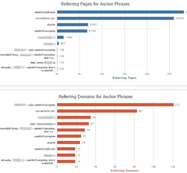 Zpětné odkazy z pohledu anchor frází