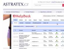 Helpdesk pro Astratex.cz