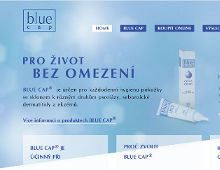 Prezentace zdravotních produktů Blue Cap