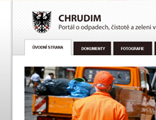 Portál o městské zeleni a odpadech pro Město Chrudim