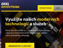 Prezentace kovovýroby EKKL a.s.
