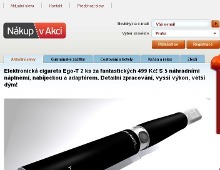 Emailingová služba pro Nákup v akci.cz