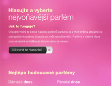 Hlasování o nejvoňavější parfém