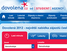 Tendr na redesign portálu Dovolena.cz