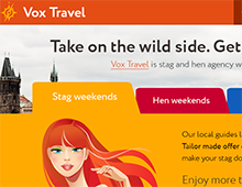 Tendr na portál VOX Travel