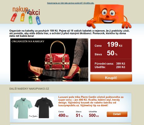 Nákup v akci.cz