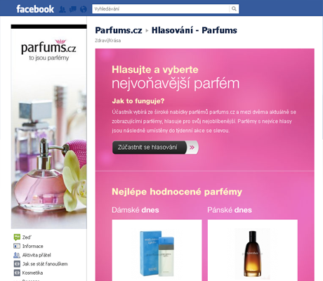 Facebook Aplikace